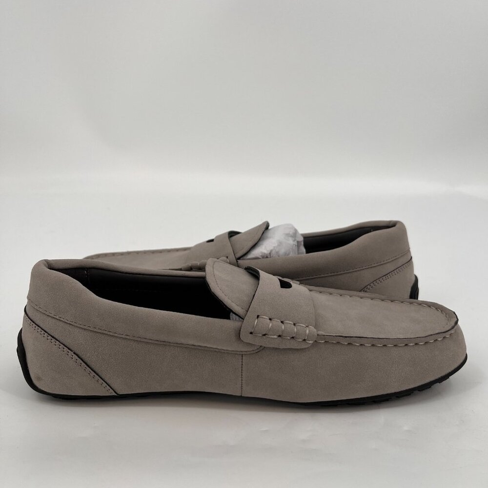 Alfani Men's Marco Slip-on Penny Drivers Size 12 in Grey Loafer Comfort Travel - Picture 9 of 12